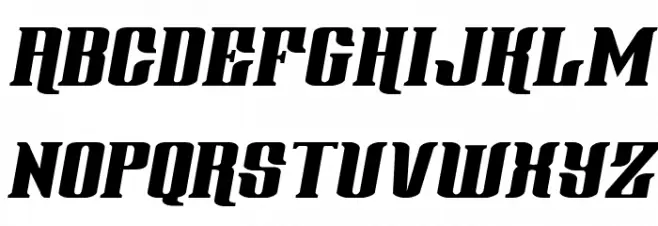 Gentleman Caller Expand Italic Fonte MAIÚSCULAS