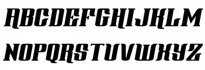 Gentleman Caller Expanded Italic Polices MAJUSCULES