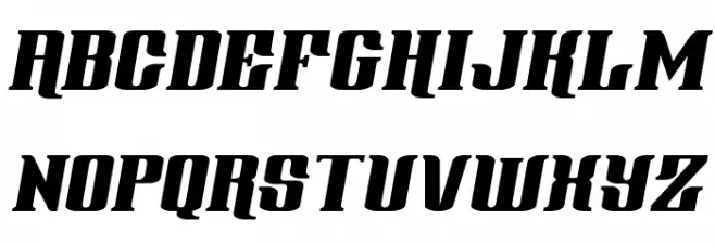 Gentleman Caller Expanded Italic Caratteri MINUSCOLO