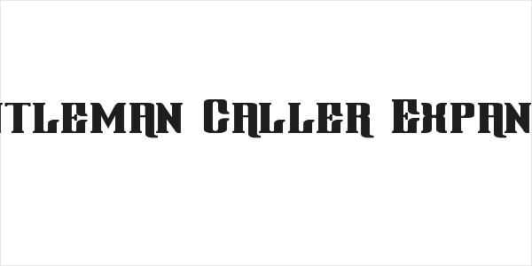 Gentleman Caller Expanded Logo