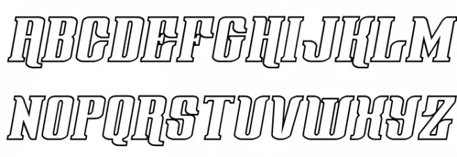 Gentleman Caller Outline Ital Polices MINUSCULES