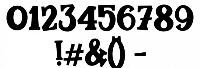 Gentleman Regular Font OTHER CHARS