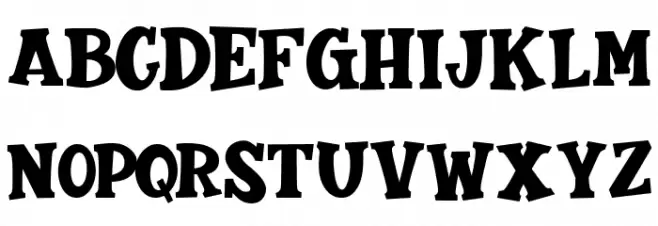 Gentleman Regular Font UPPERCASE