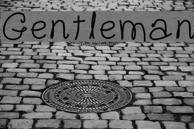 Gentleman Font examples