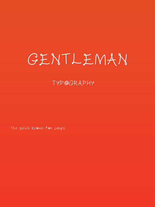 Gentleman Poster