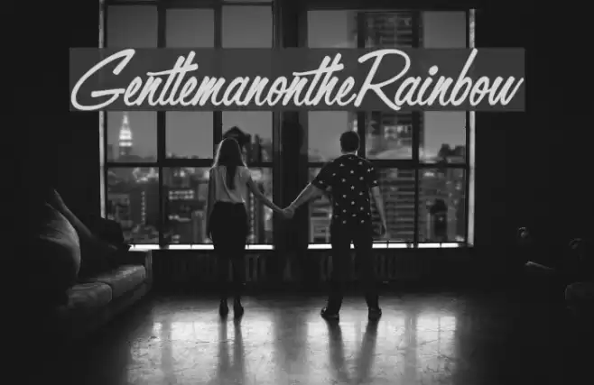 GentlemanontheRainbow Font examples