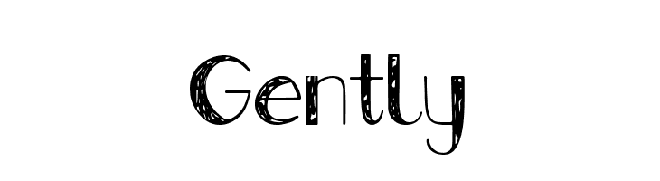 Gently  les polices de caractères gratuit tlcharger