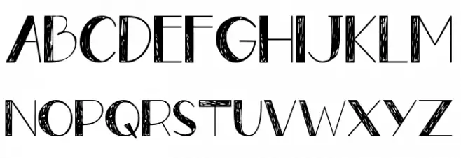 Gently Schriftart Groß