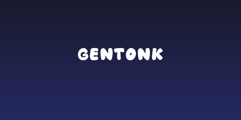 Gentonk Social Header