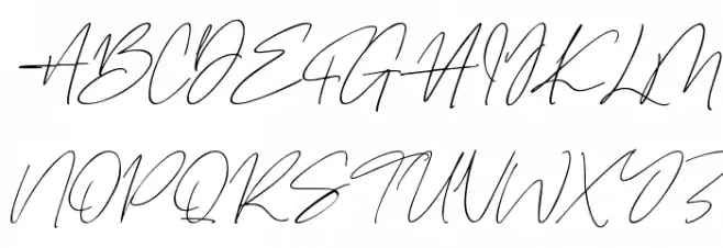 Gentrice Story Fonte MAIÚSCULAS