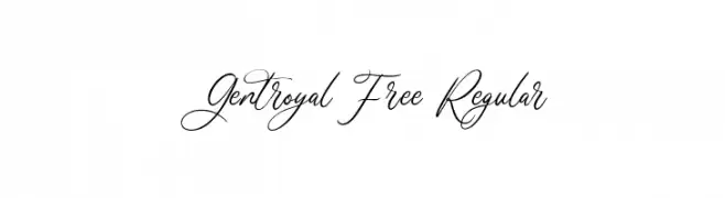 Gentroyal Free Regular  Fuentes Gratis Descargar