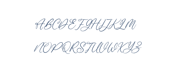 Gentroyal Free Regular Uppercase