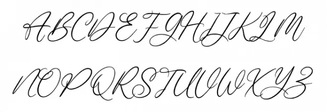 Gentroyal Free Regular Polices MAJUSCULES