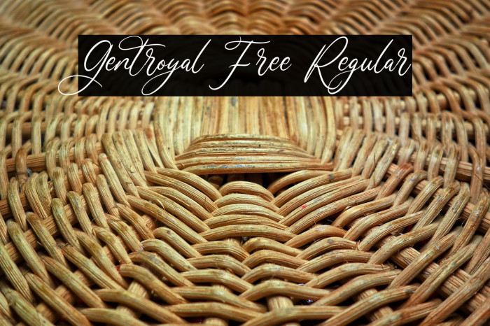 Gentroyal Free Regular Example 2