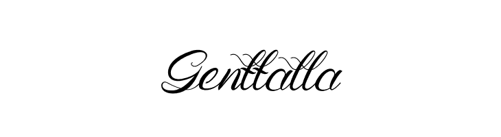 Genttalla फ़ॉन्ट