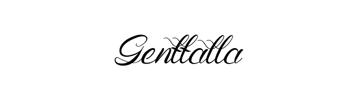 Genttalla  免费字体下载
