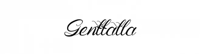 Genttalla  नि: शुल्क फ़ॉन्ट्स डाउनलोड