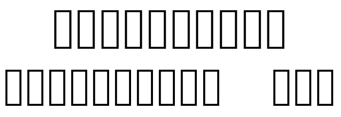 Genttalla Font OTHER CHARS