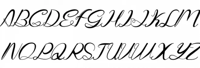 Genttalla Font UPPERCASE