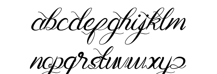 Genttalla Font LOWERCASE