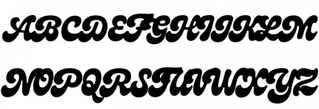 Genty Demo Regular Schriftart Groß