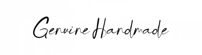 Genuine Handmade  フリーフォントのダウンロード
