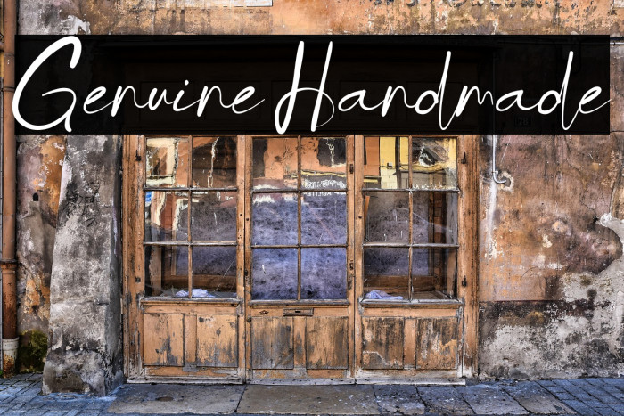 Genuine Handmade Example 3