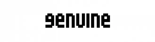 Genuine  Frei Schriftart Herunterladen
