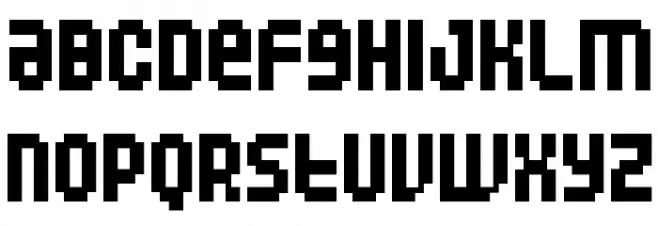 Genuine Шрифта ВЕРХНИЙ