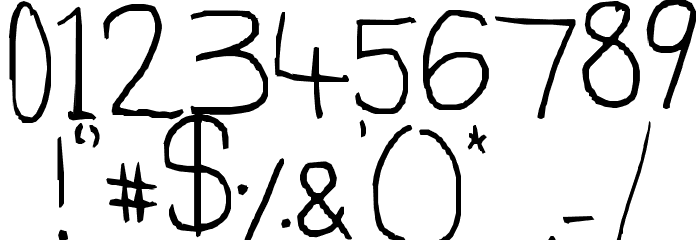 Genus Font OTHER CHARS