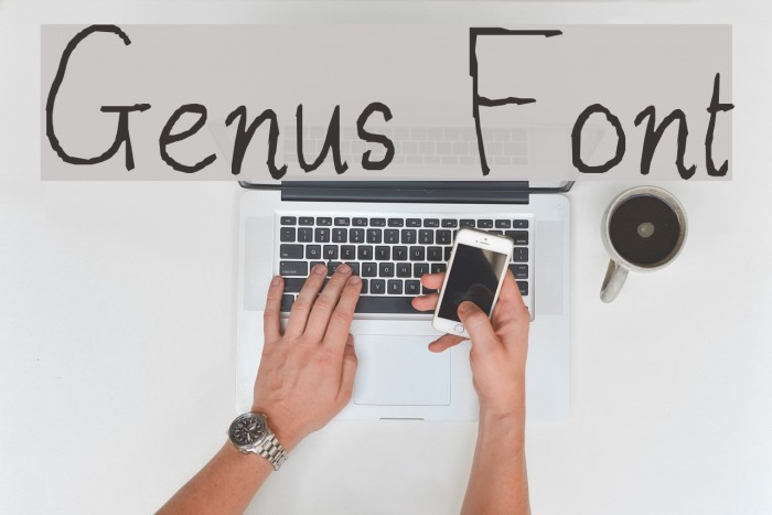 Genus Font examples