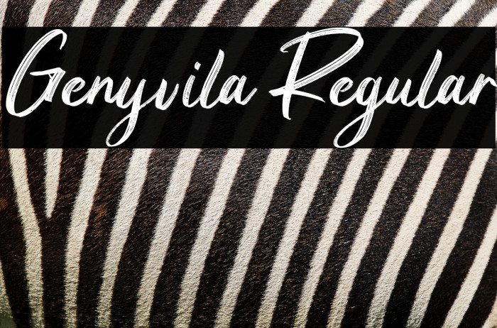 Genyvila Regular Example 1