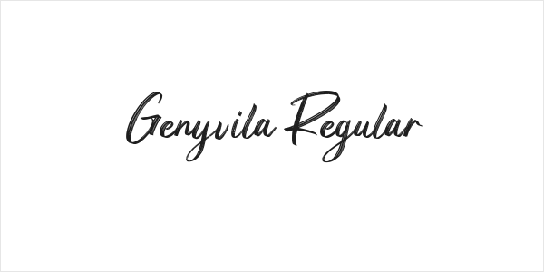 Genyvila Regular Logo