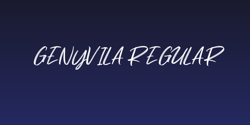 Genyvila Regular Social Header