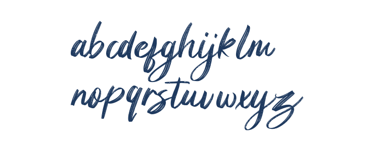 Genyvila Regular Lowercase