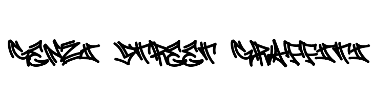 Genzi Street Graffiti  नि: शुल्क फ़ॉन्ट्स डाउनलोड