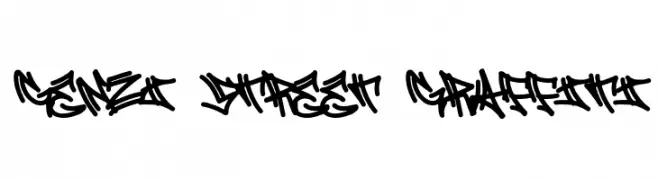 Genzi Street Graffiti  नि: शुल्क फ़ॉन्ट्स डाउनलोड