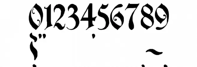 Genzsch Et Heyse Alternate Font OTHER CHARS