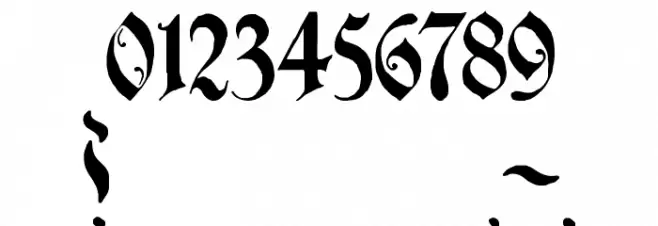 Genzsch Et Heyse フォント その他の文字