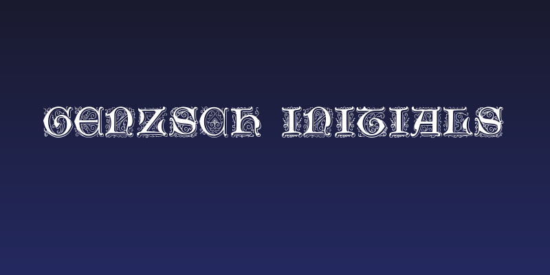 Genzsch Initials Social Header