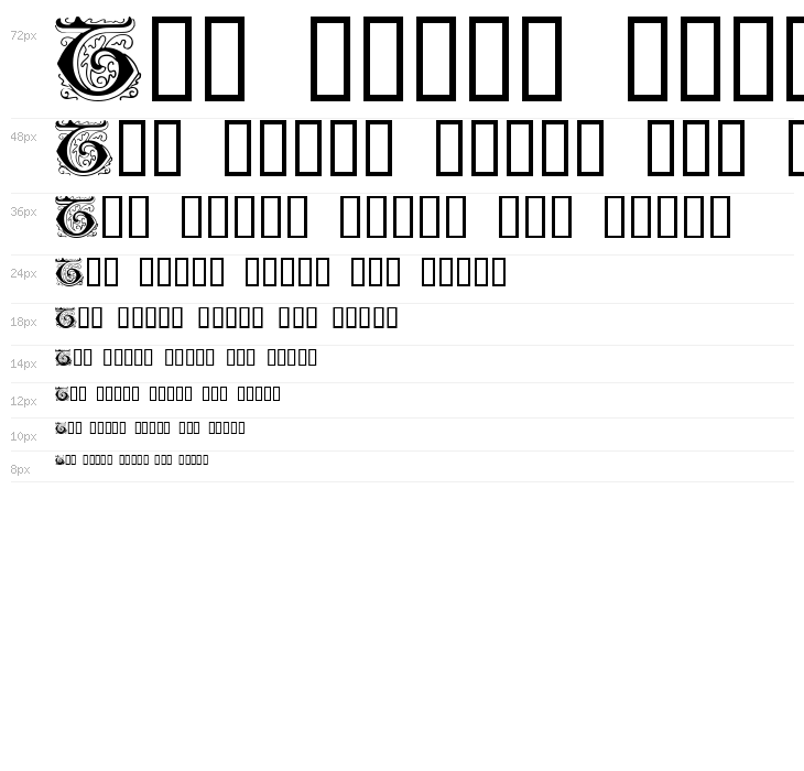 Genzsch Initials Waterfall