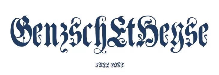 GenzschEtHeyse  تنزيل الخطوط