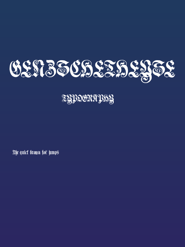 GenzschEtHeyse Poster