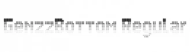 GenzzBottom Regular  Frei Schriftart Herunterladen