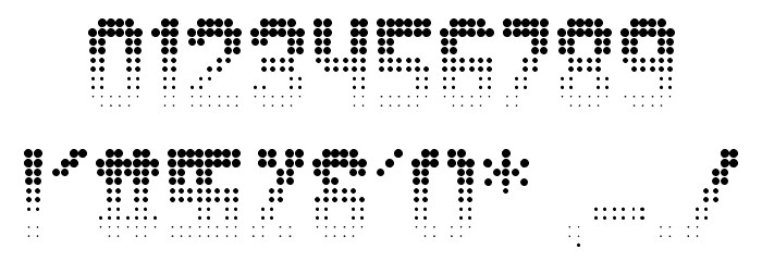 GenzzBottom Regular Font OTHER CHARS