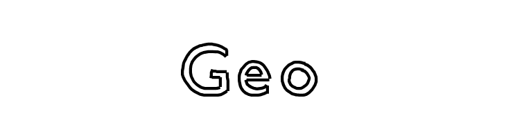 Geo  Скачать бесплатные шрифты