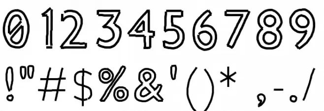 Geo Font OTHER CHARS