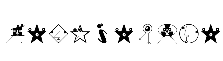 GeoEyesOne  font caratteri gratis