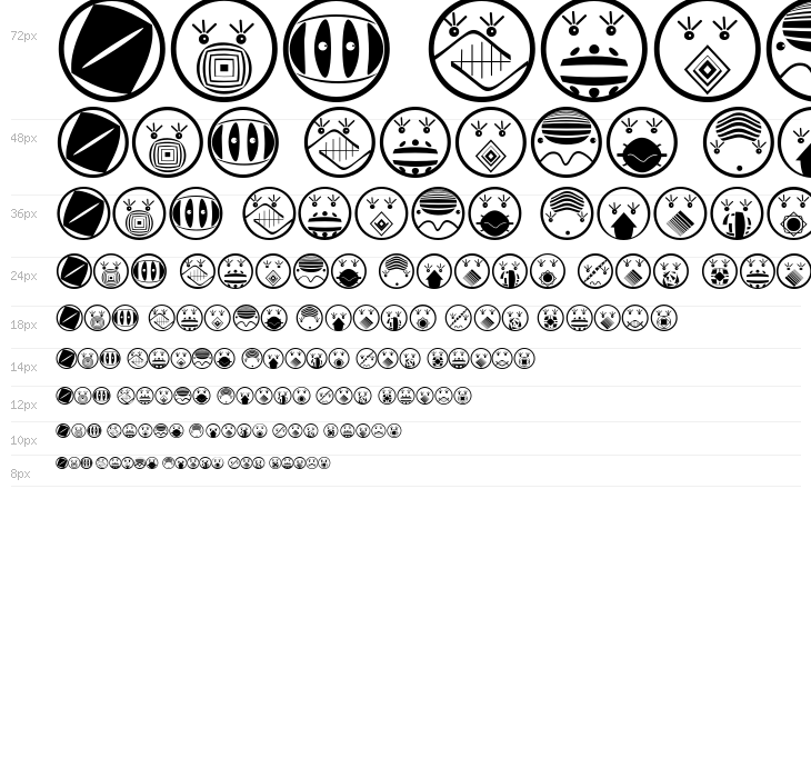 GeoFacesBold Waterfall