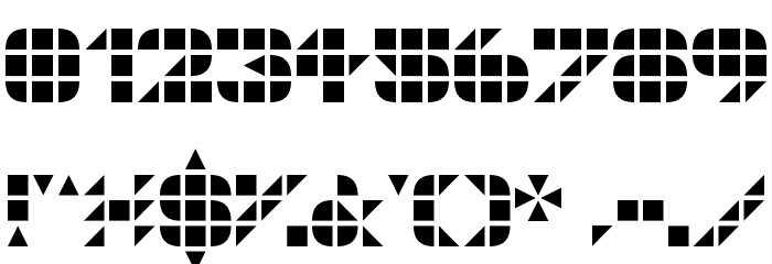GeoGrid9 Font OTHER CHARS